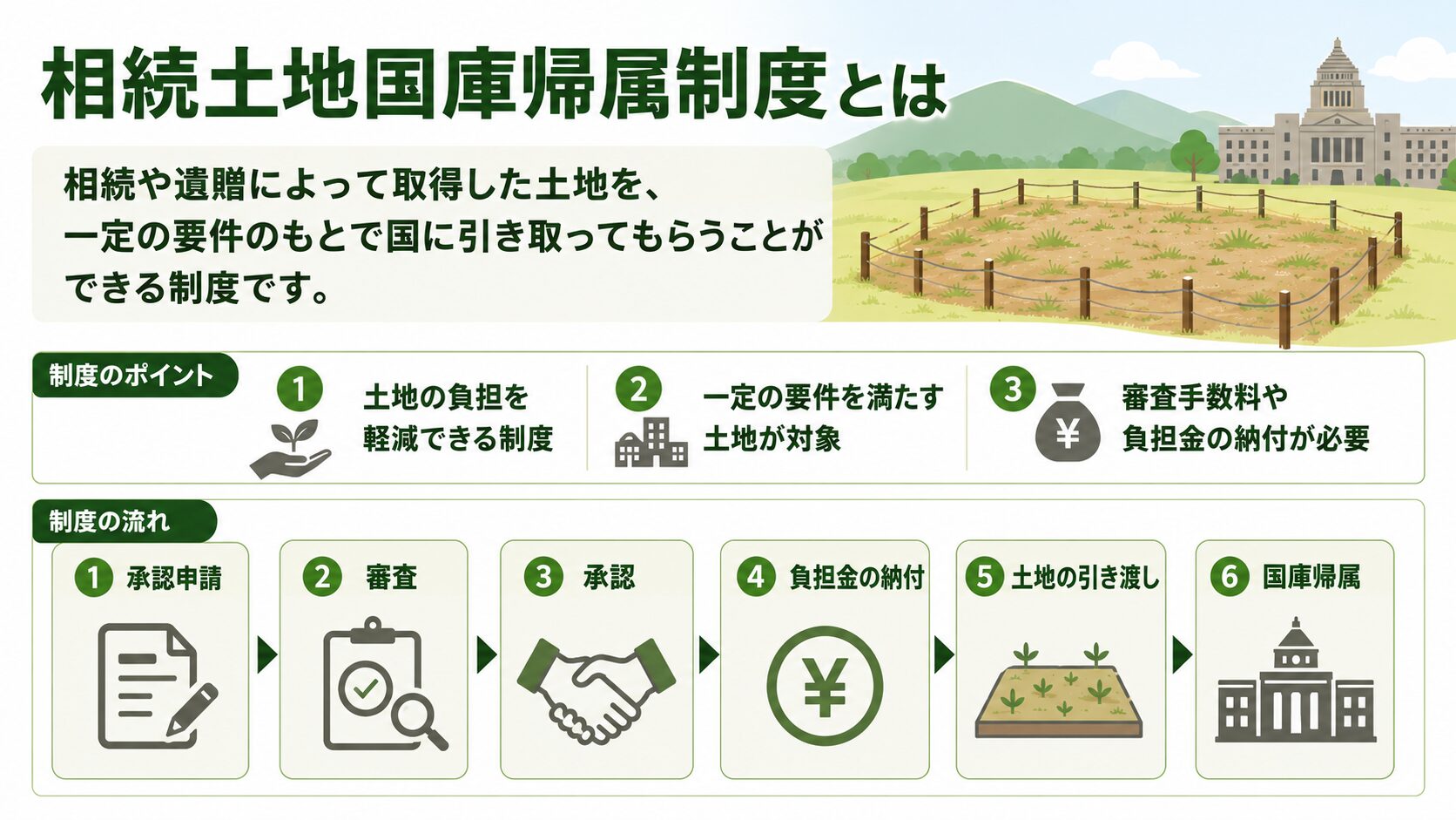 相続土地国庫貴族制度とは