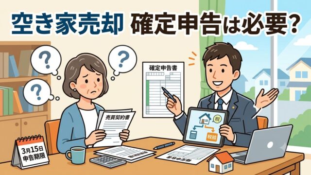 家の相続確定申告