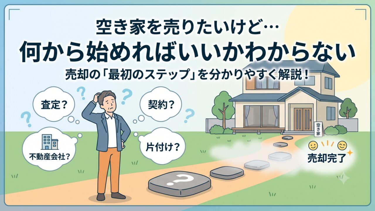 空き家売却の流れ