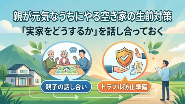親が元気なうちに相続対策がおすすめ