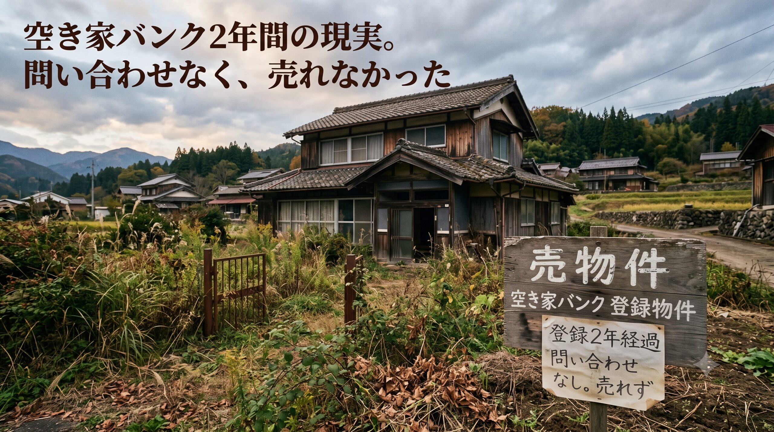 売れなかった実家